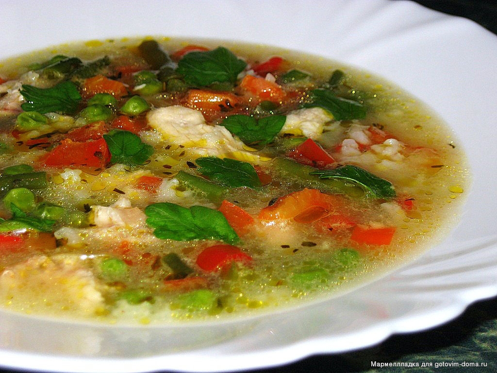 Рецепт Вкусного Супа С Рисом