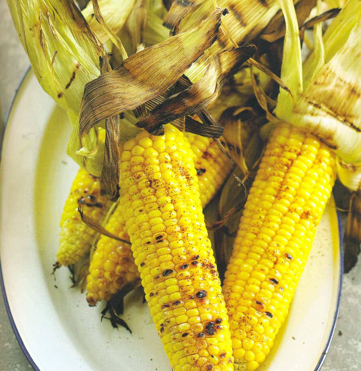 Рецепт: початки кукурузы на гриле