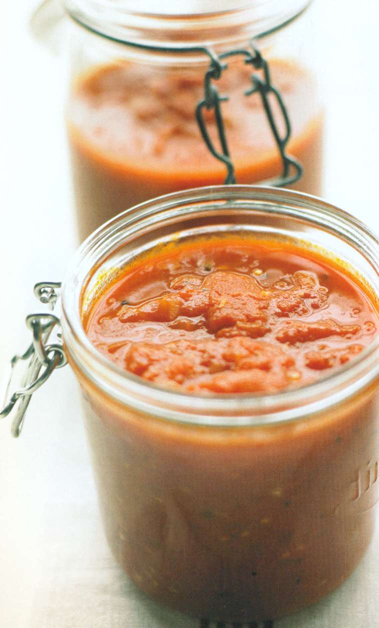 Рецепт: легкий томатный соус