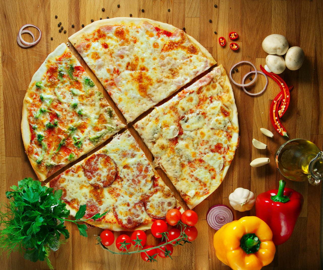 пицца четыре сезона рецепт фото 99