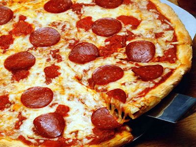 Рецепт приготовление пиццы «Пепперони»