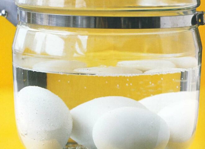 Рецепт: яйца, сваренные вкрутую