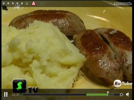 Видео рецепт: Мюнхенские сосиски с пюре