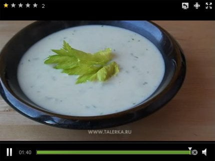 Видео рецепт: суп-пюре с пореем и картофелем