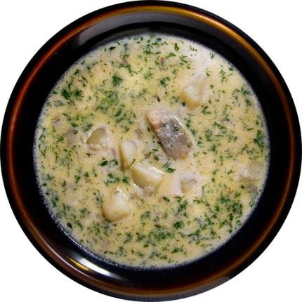 Рецепт: Суп с сельдью