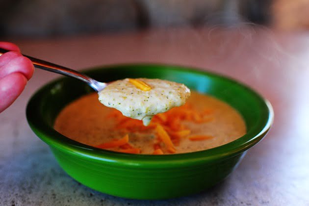 Брокколи-сырный суп