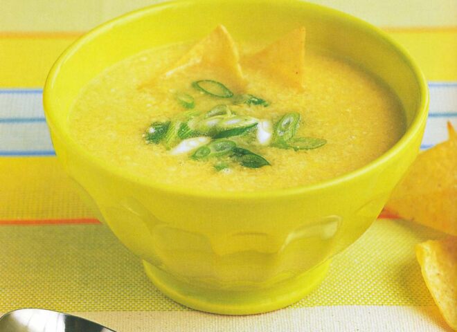 Рецепт: крем-суп из кукурузы