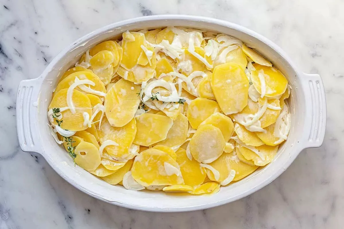 Картофель Au Gratin