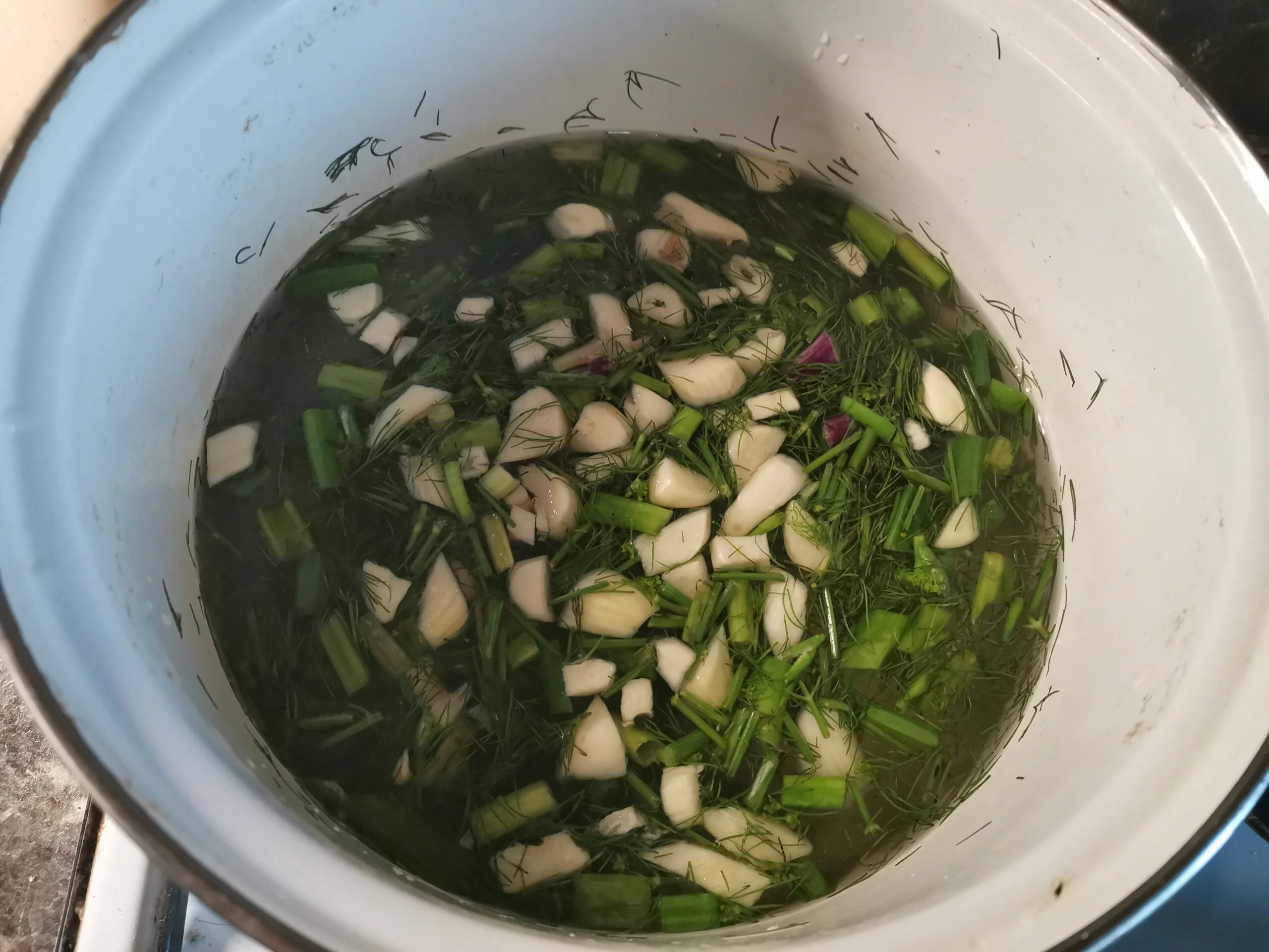 Маринованная спаржевая стручковая фасоль