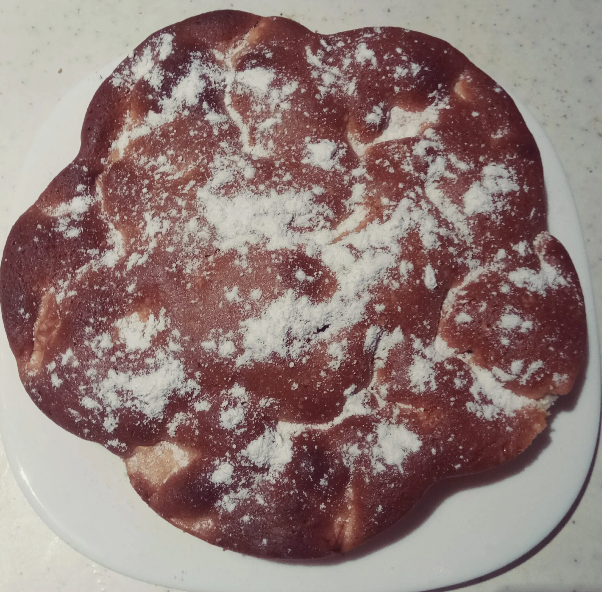 Простой пирог с яблоками