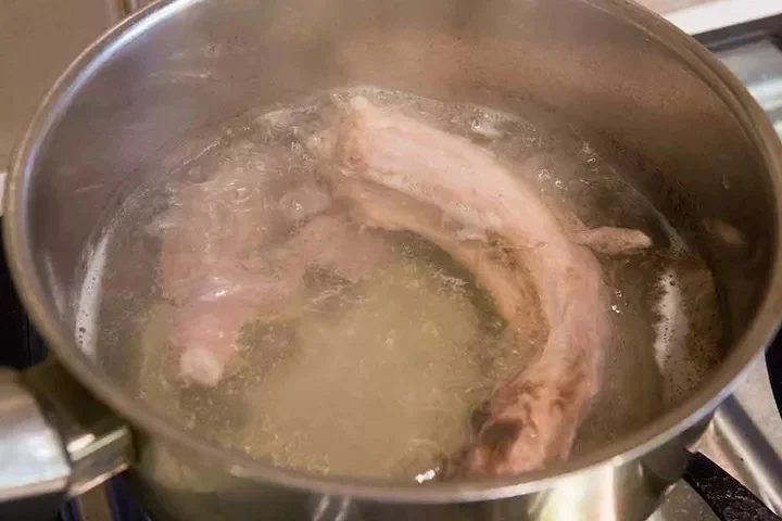 Мамин фарш из индейки на плите