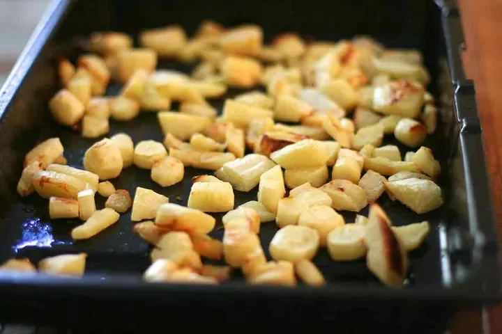 Пюре из жареного пастернака