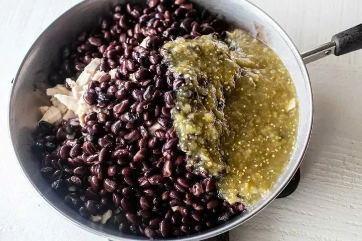 Бурритос из курицы в морозилке