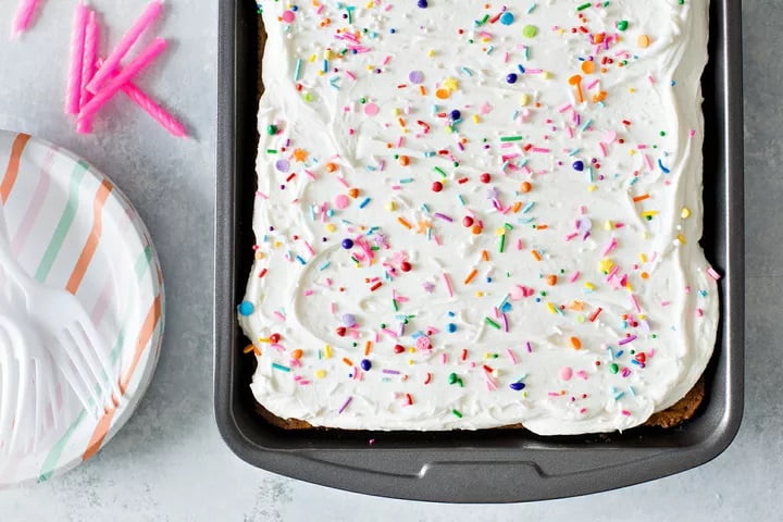 Домашний ванильный торт