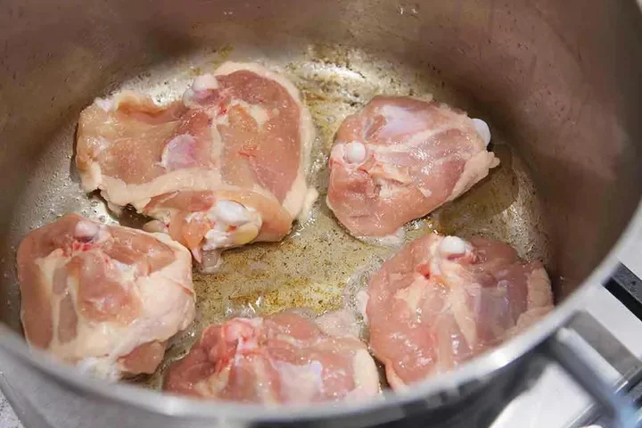 Куриный гамбо с андуйской колбасой