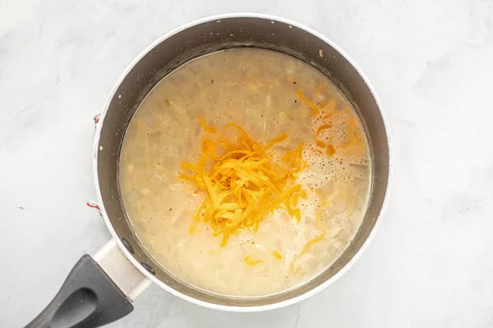 Сырная картофельная запеканка