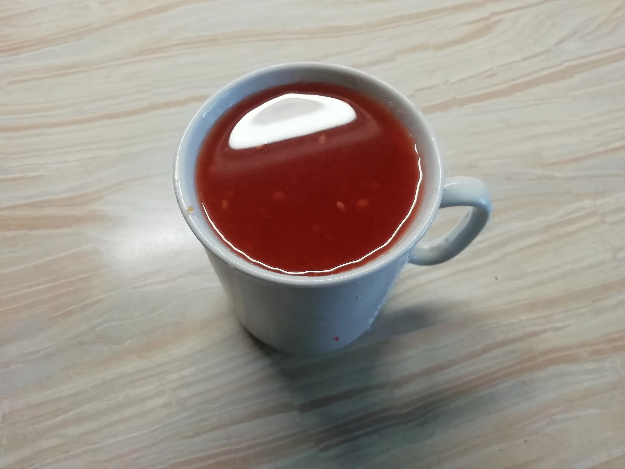 Борщ со свининой и томатным соком, с пошаговыми фото.