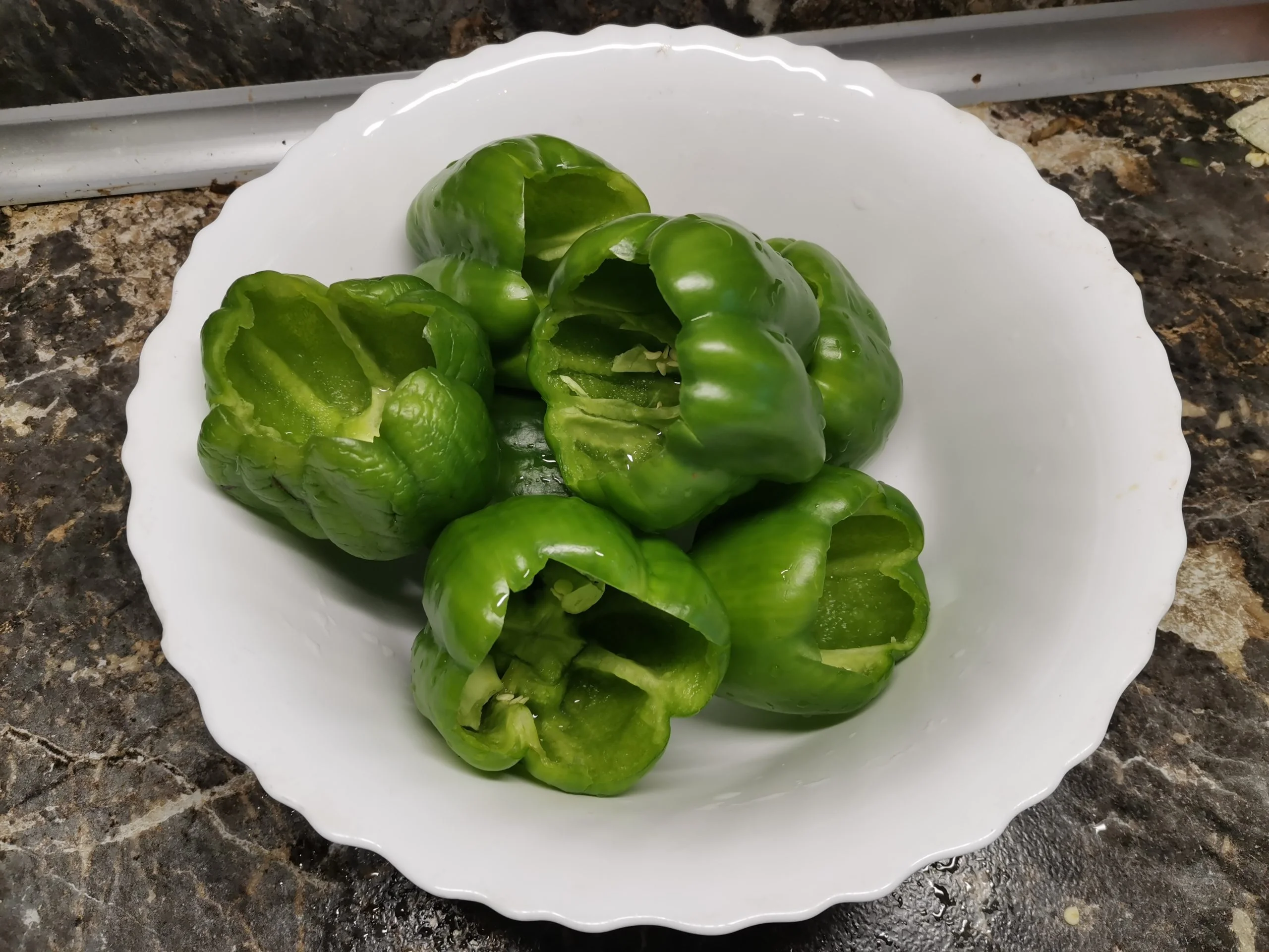 Перцы, фаршированные мясом и рисом