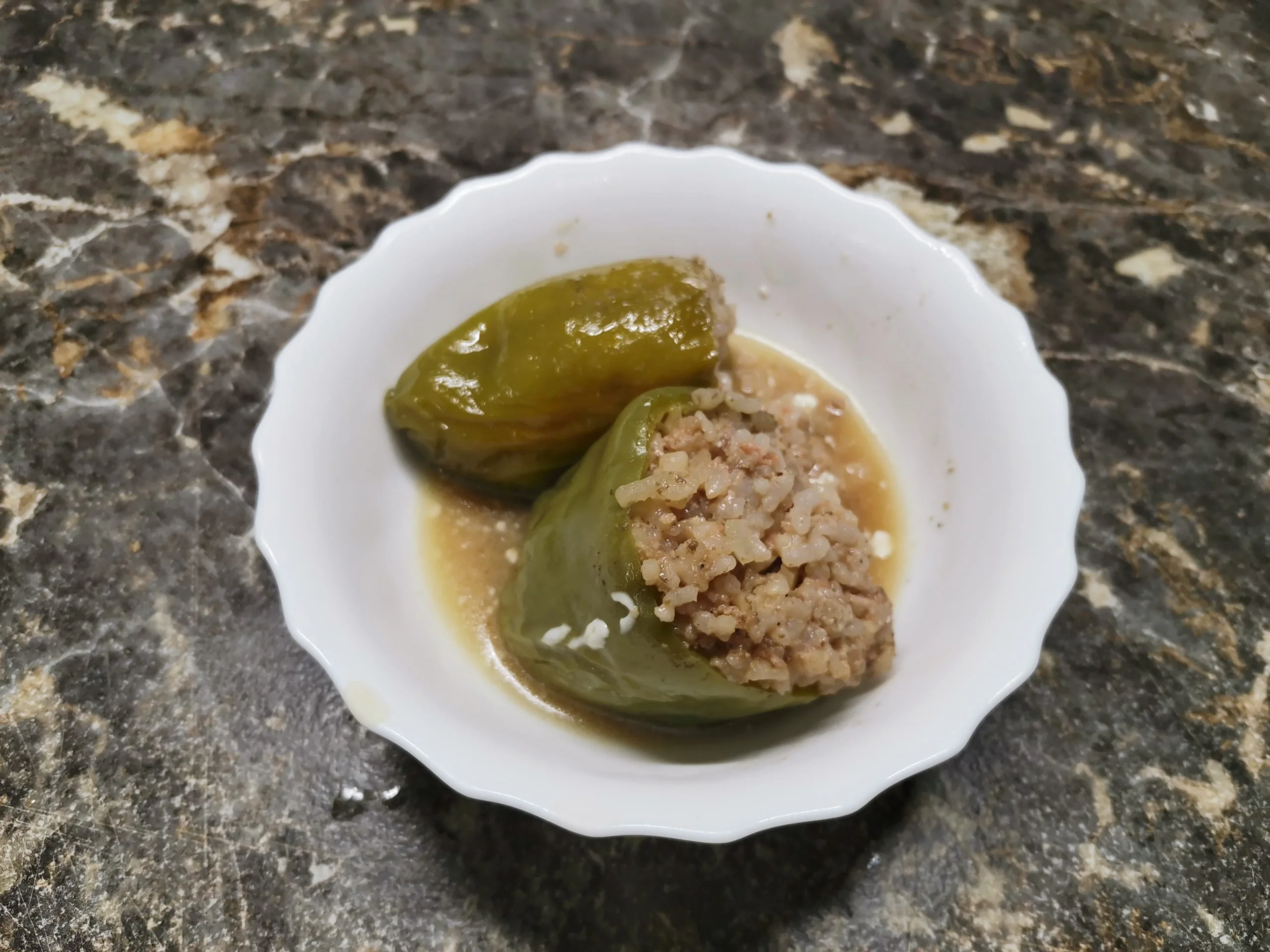 Перцы, фаршированные мясом и рисом