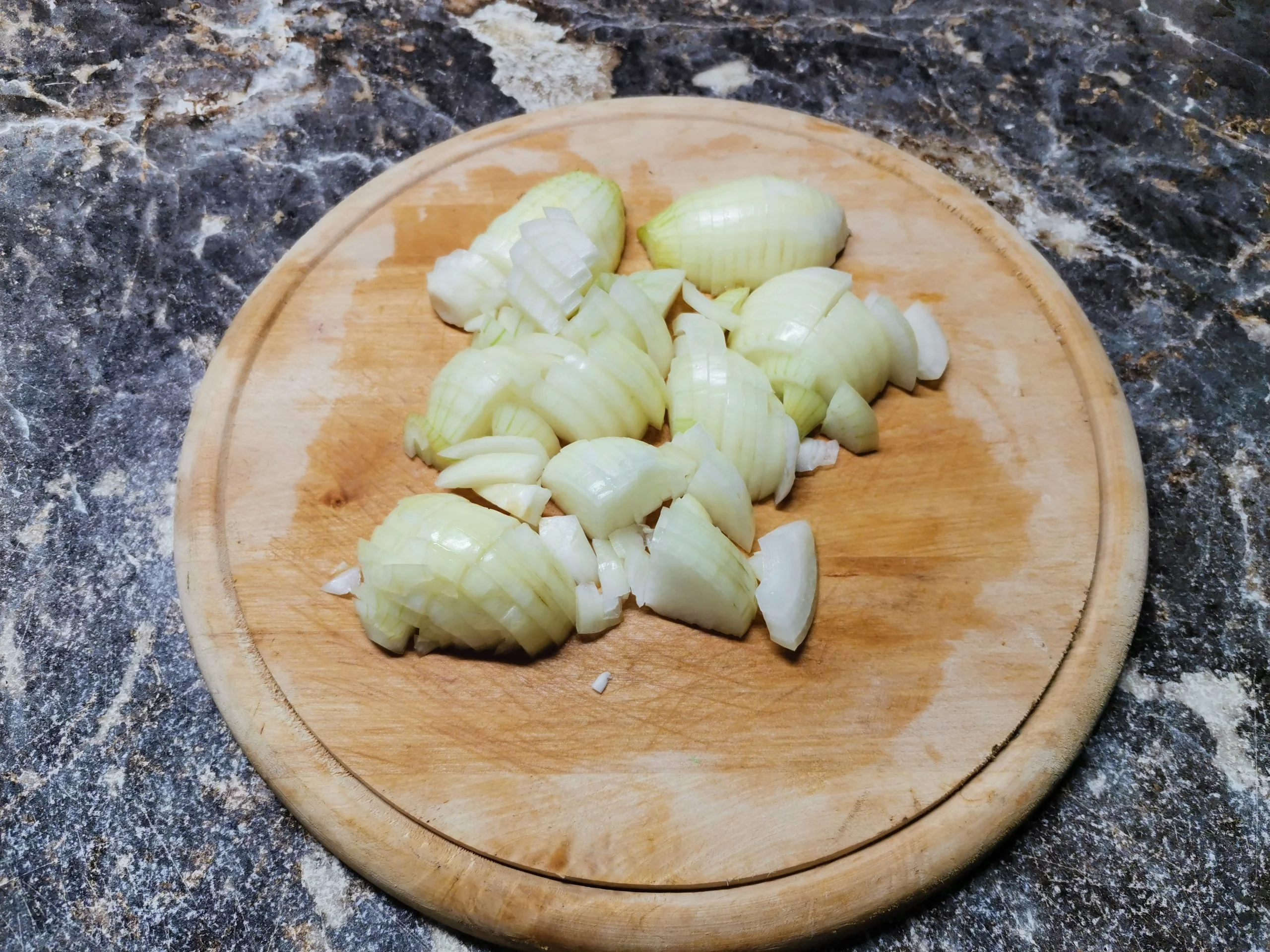 Жареная картошка с луком